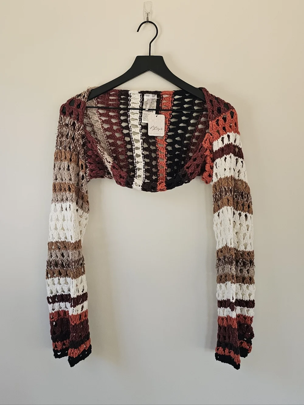 Free People Gia Crochet Shrug - Picture 4 of 8